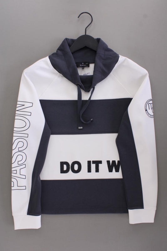 Monari Langarmpullover Gr. 36 neuwertig grau aus Polyester