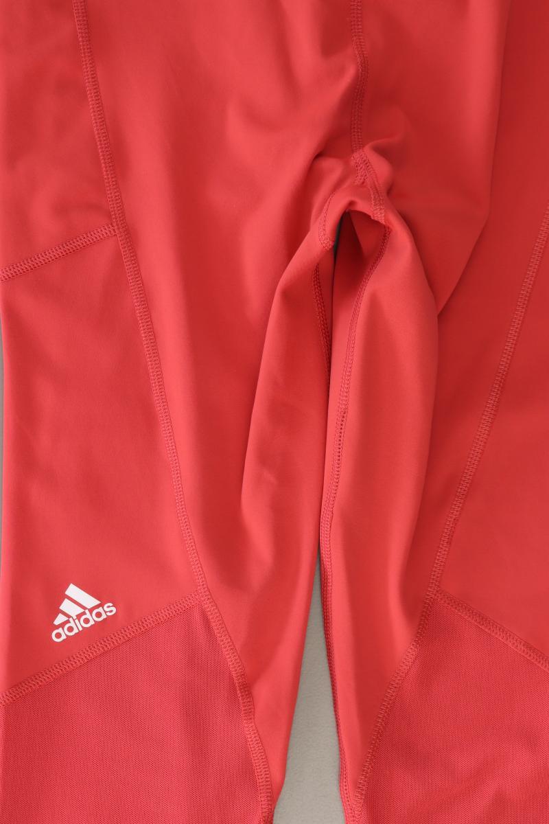 Adidas Sporthose Gr. S rot aus Polyester
