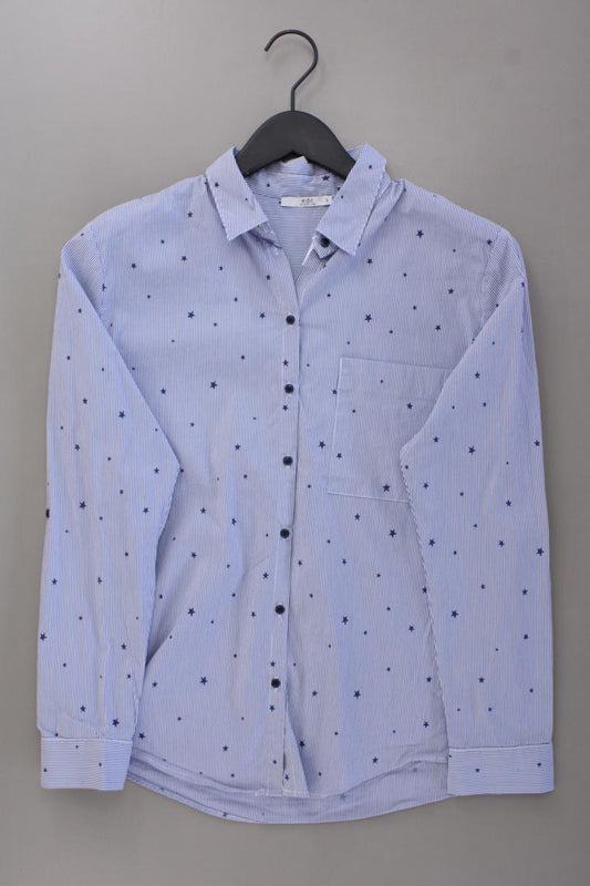 edc by Esprit Langarmbluse Gr. S gestreift blau aus Baumwolle