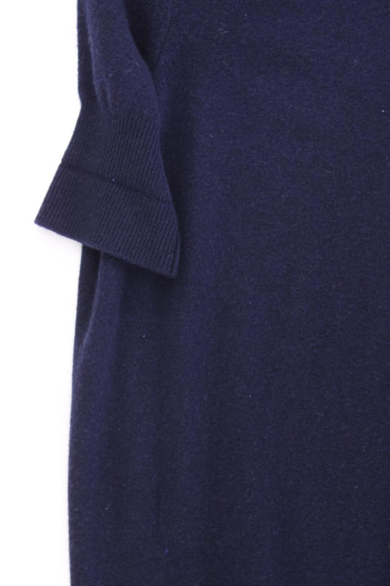Erika Cavallini Longshirt aus Wolle und Kaschmir Gr. M Kurzarm blau