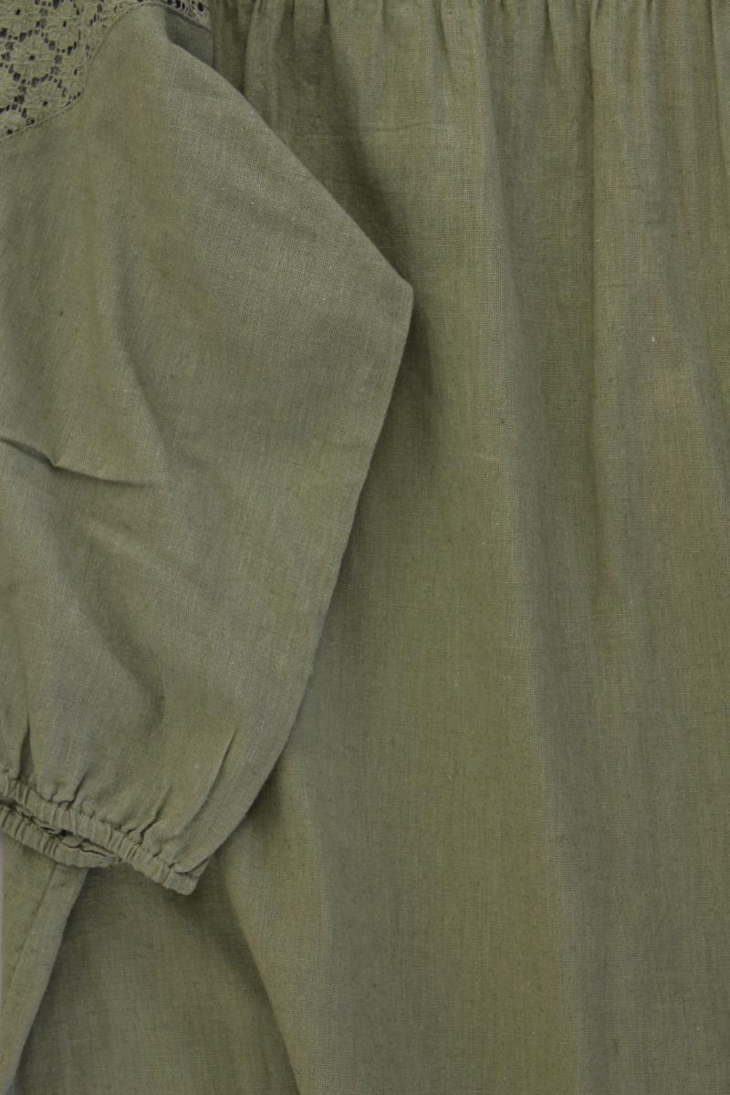 Zizzi Midikleid Gr. 50/52 3/4 Ärmel olivgrün