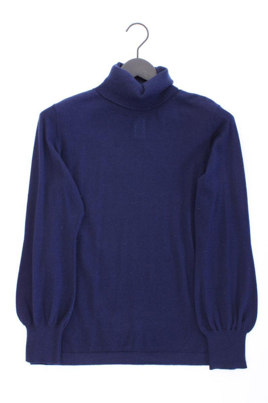 THE MERCER N.Y. Rollkragenpullover Gr. 40 blau aus Kaschmir
