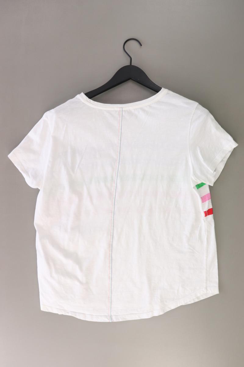 Cecil Ringelshirt Gr. L gestreift Kurzarm weiß aus Baumwolle