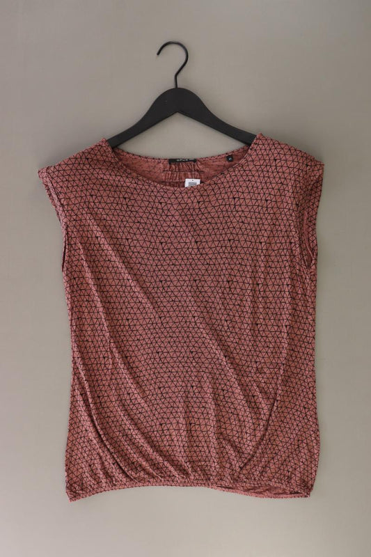Opus Printshirt Gr. 42 Kurzarm braun aus Viskose