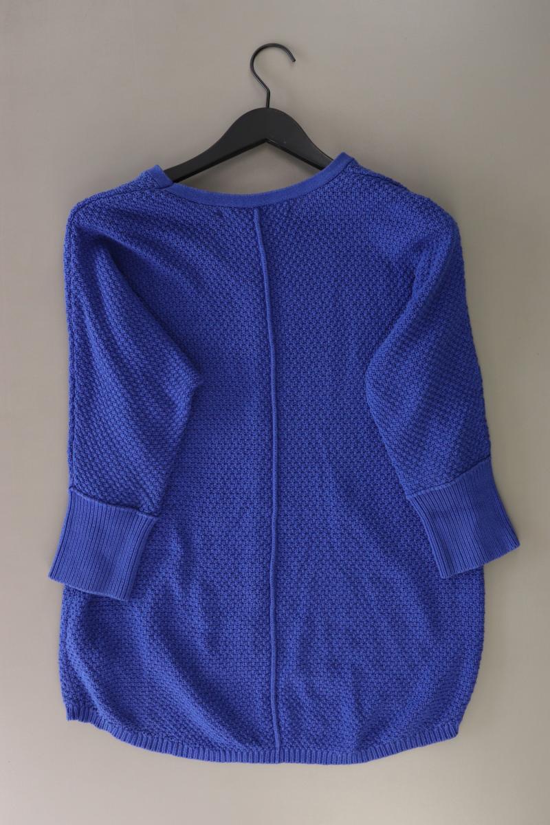 MAX STUDIO Grobstrickpullover Gr. XL blau aus Baumwolle