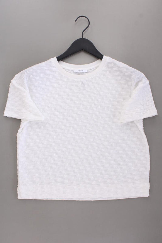 Opus T-Shirt Gr. 36 Kurzarm creme