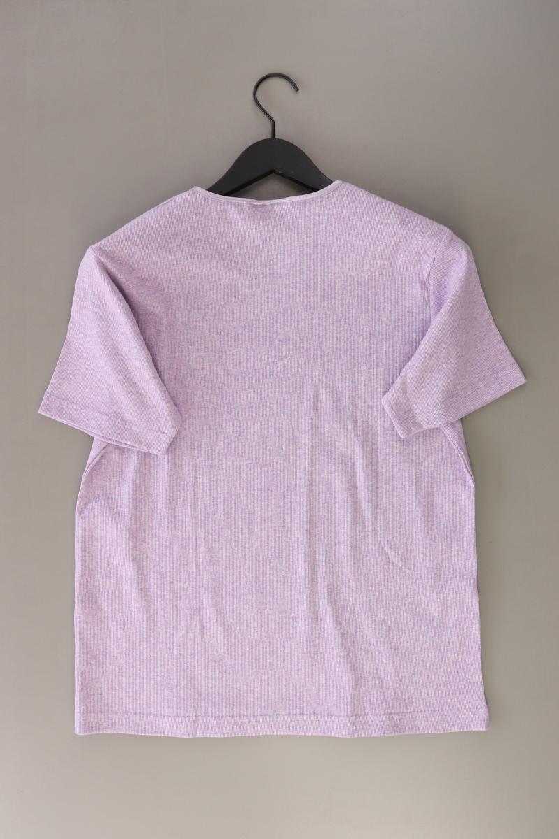 Gina Laura T-Shirt Gr. XL Kurzarm Vintage lila aus Baumwolle