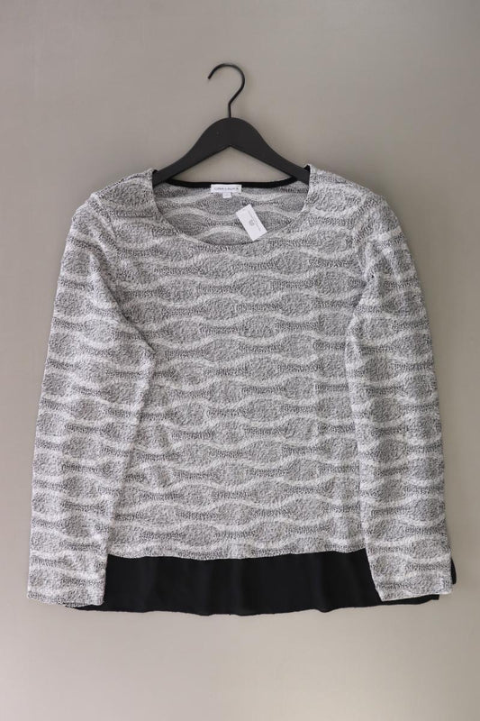 Gina Laura Feinstrickpullover Gr. L grau