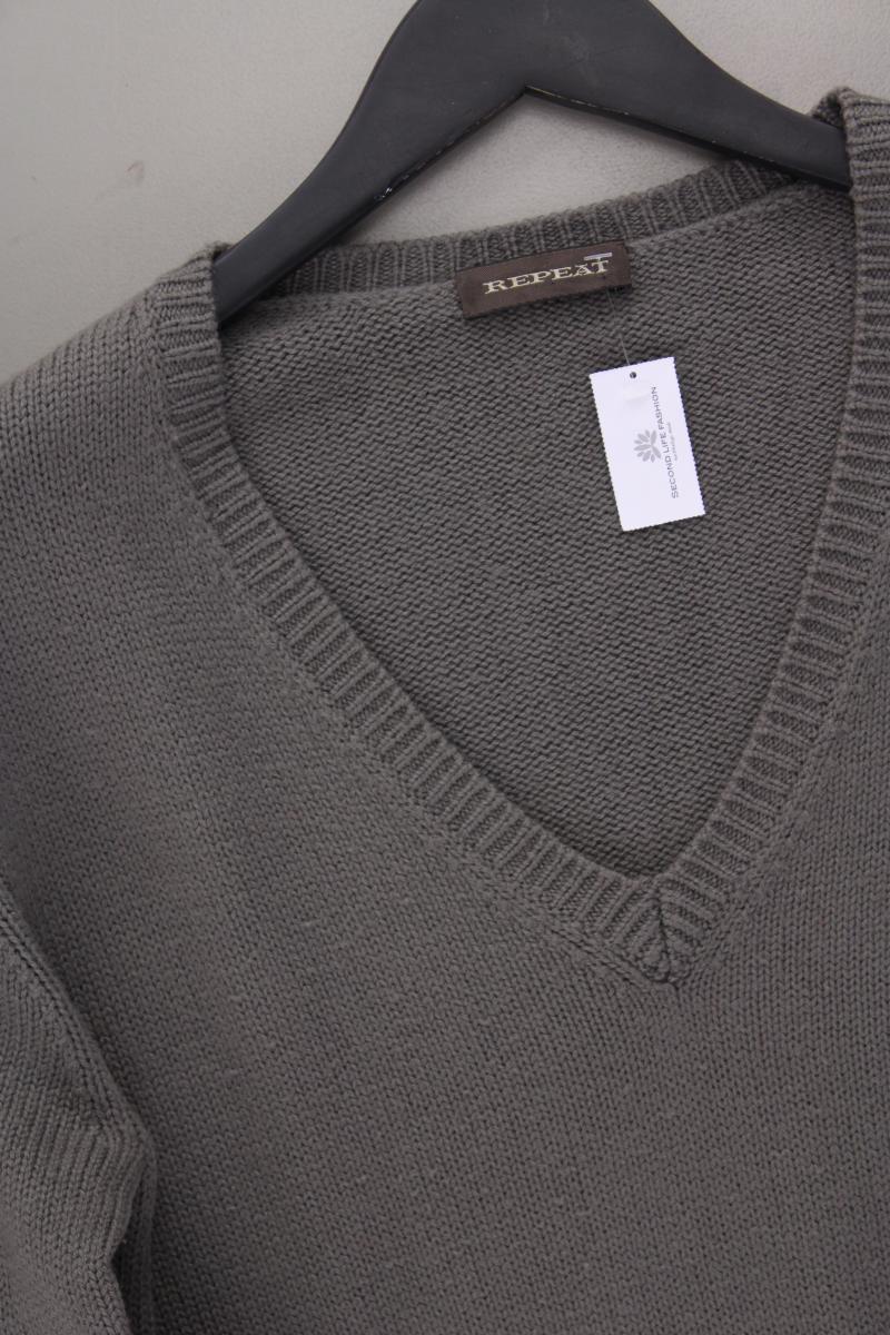 Repeat Wollpullover Gr. 44 grau