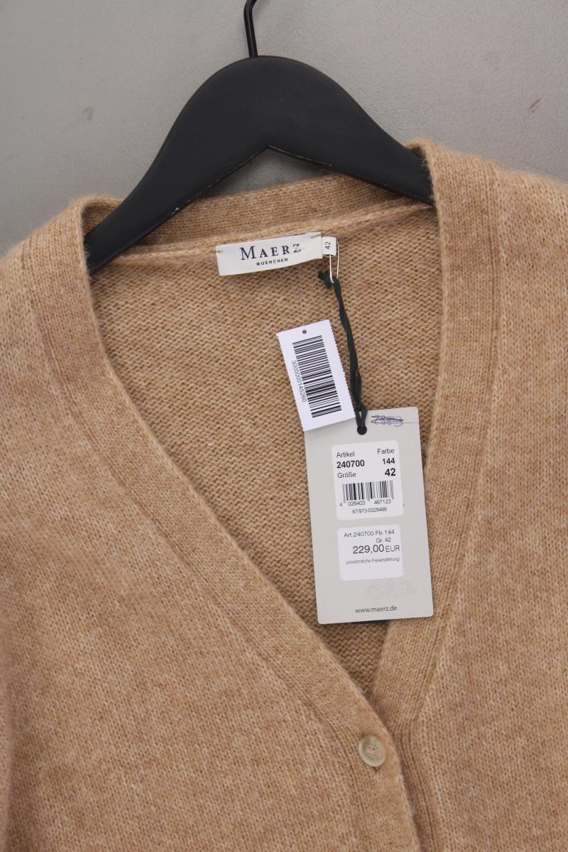 MAERZ München Strickjacke mit Alpaka Gr. 42 neu mit Etikett Neupreis: 229,0€!