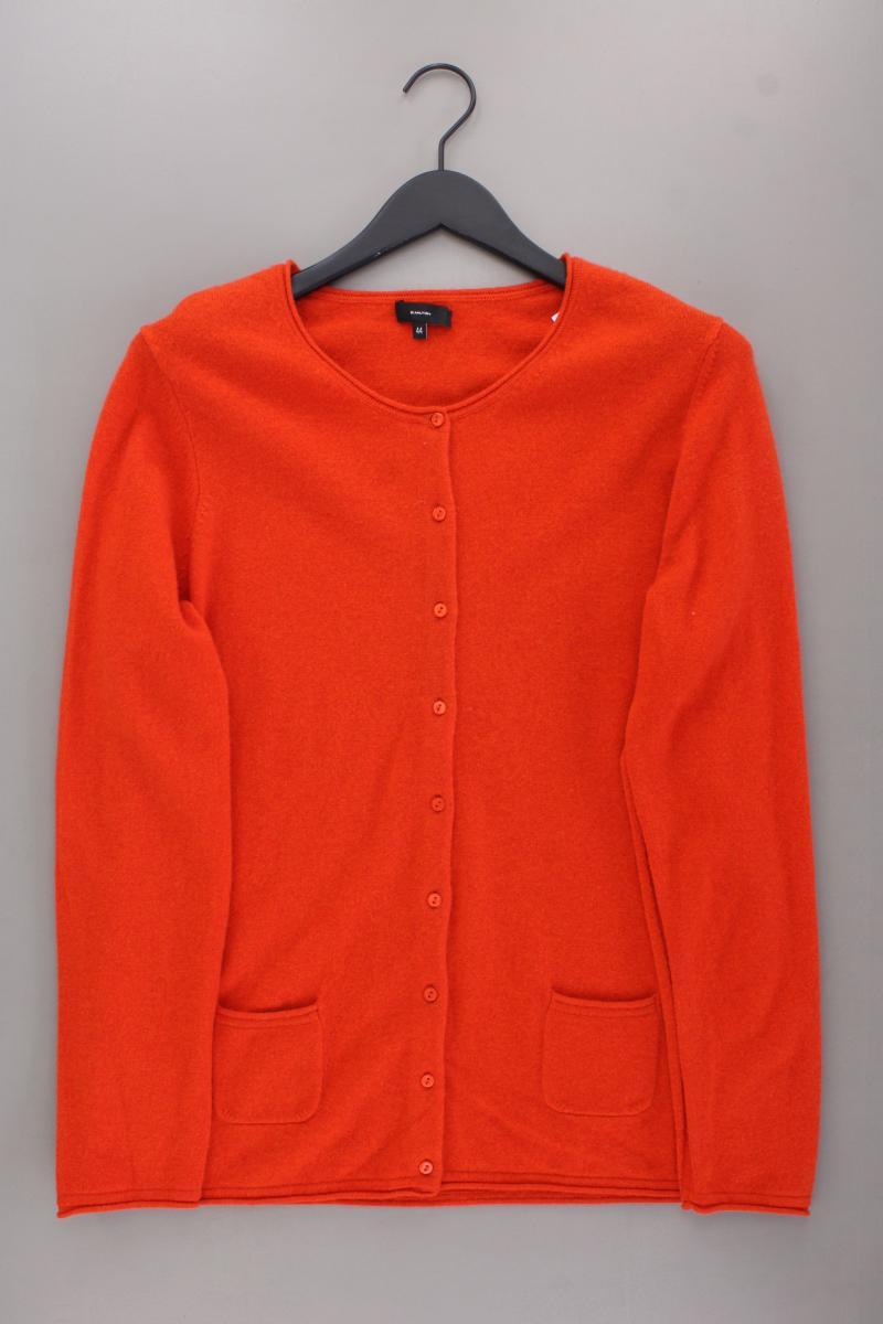 S.Milton Kaschmir Cardigan Gr. 44 neuwertig Langarm orange