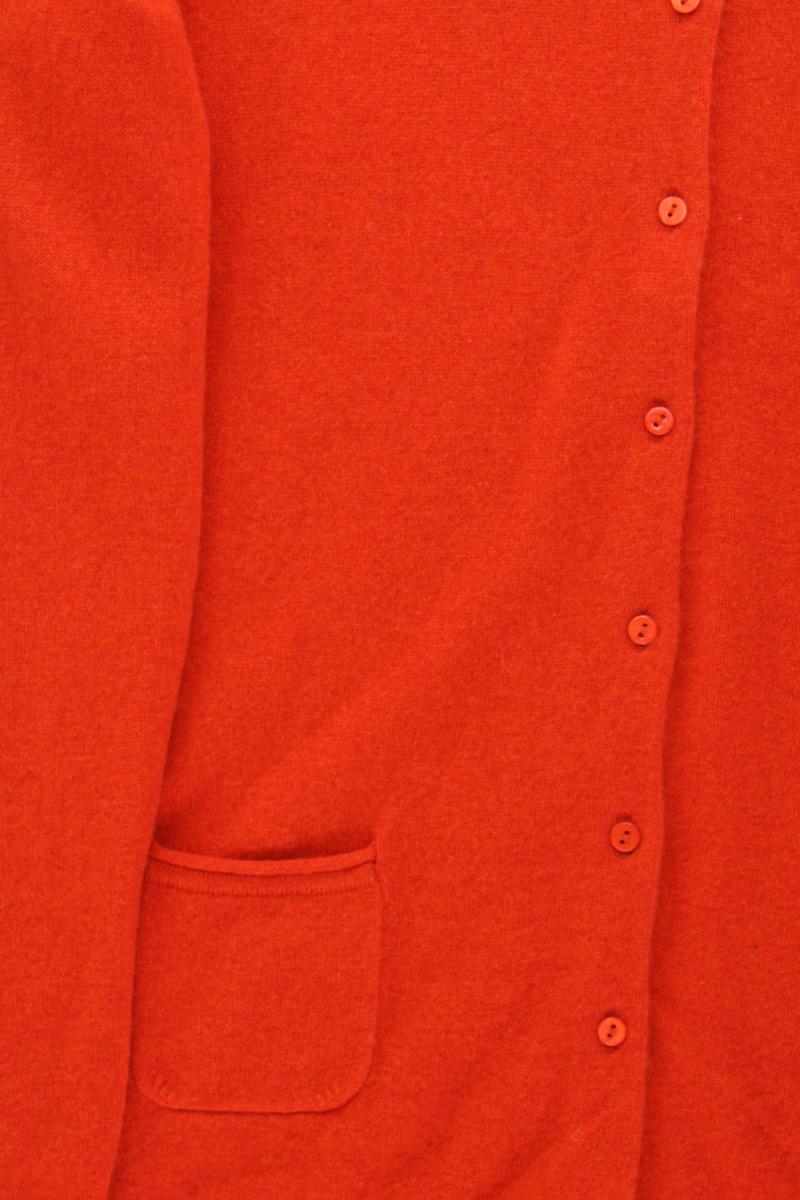 S.Milton Kaschmir Cardigan Gr. 44 neuwertig Langarm orange