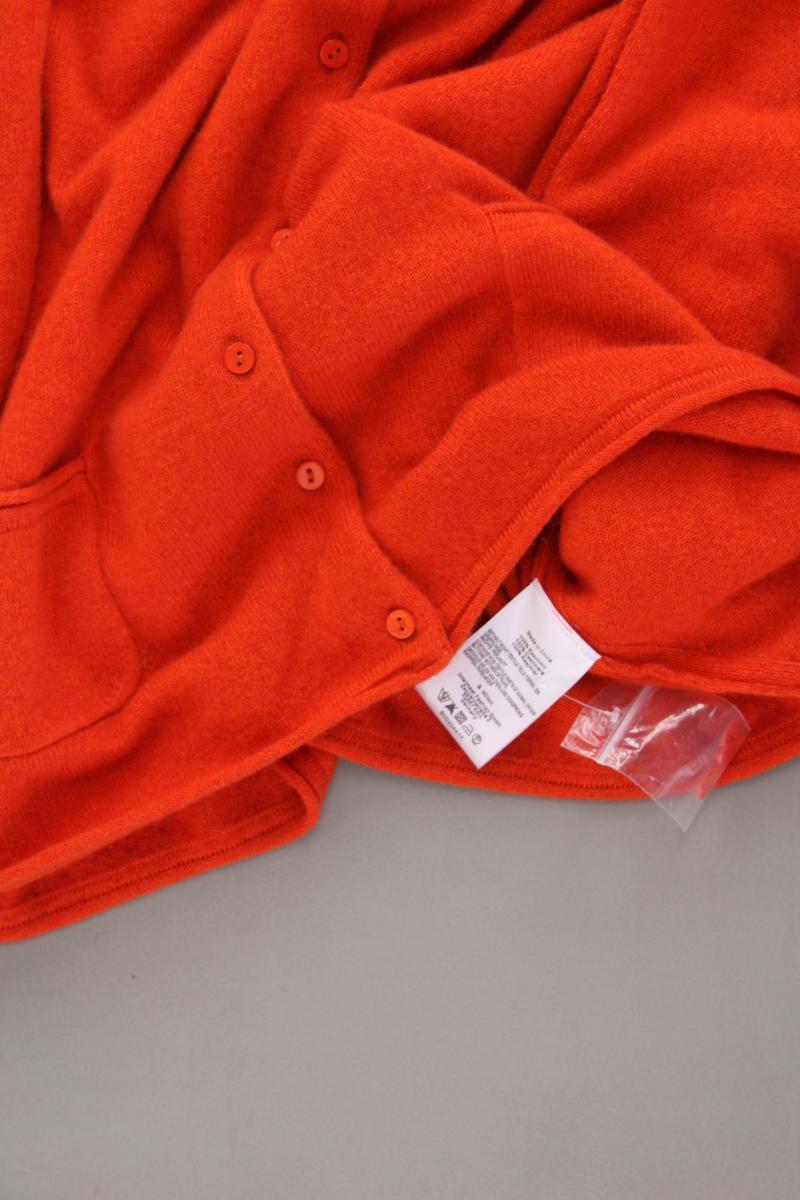 S.Milton Kaschmir Cardigan Gr. 44 neuwertig Langarm orange