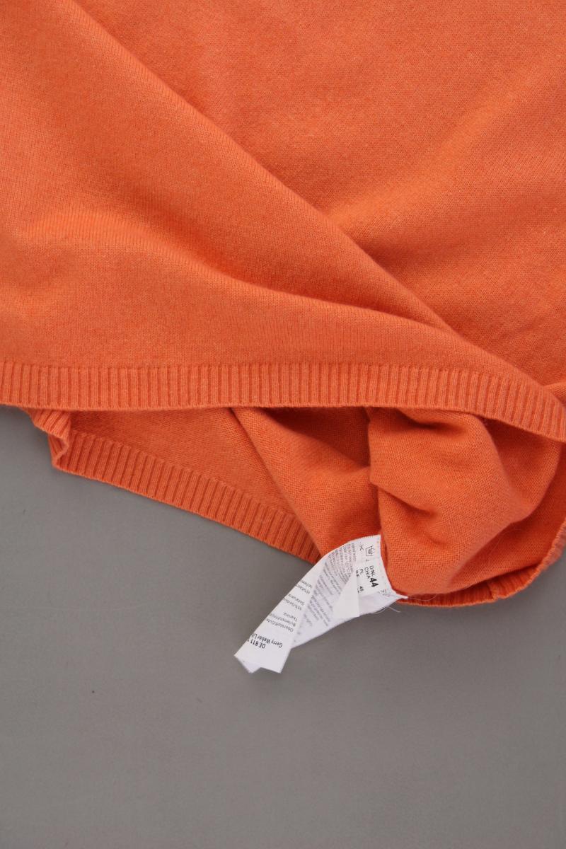 Gerry Weber Shirt aus Seide und Kaschmir Gr. 44 Kurzarm orange