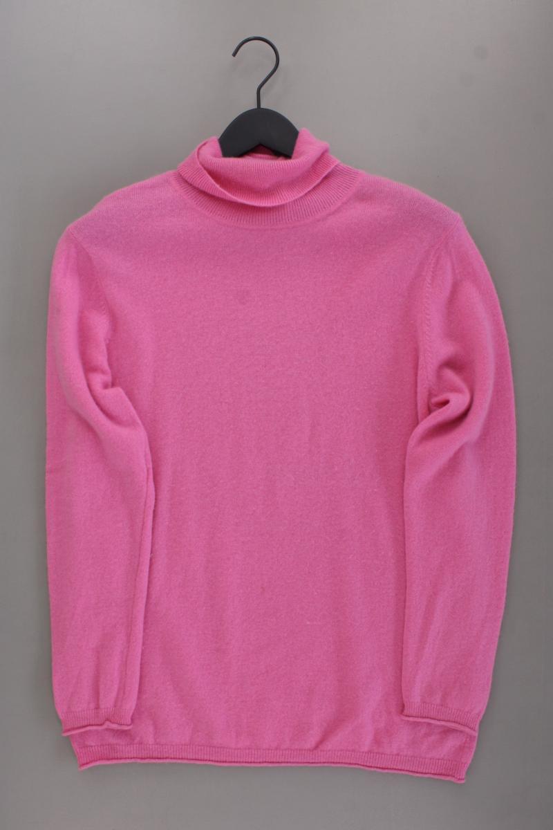 CLARINA Rollkragenpullover Gr. 46 pink aus Kaschmir