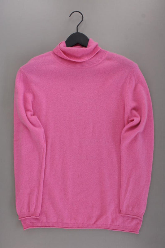 CLARINA Rollkragenpullover Gr. 46 pink aus Kaschmir