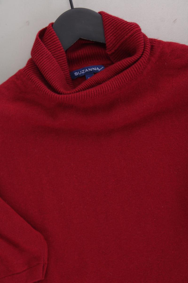 Suzanna Shirt aus Seide und Kaschmir Gr. M Kurzarm rot