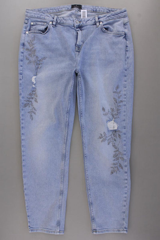 Monari Skinny Jeans Gr. 46 blau