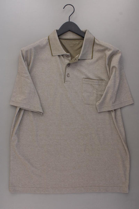 Charles Vögele Poloshirt für Herren Gr. XL neuwertig Kurzarm braun