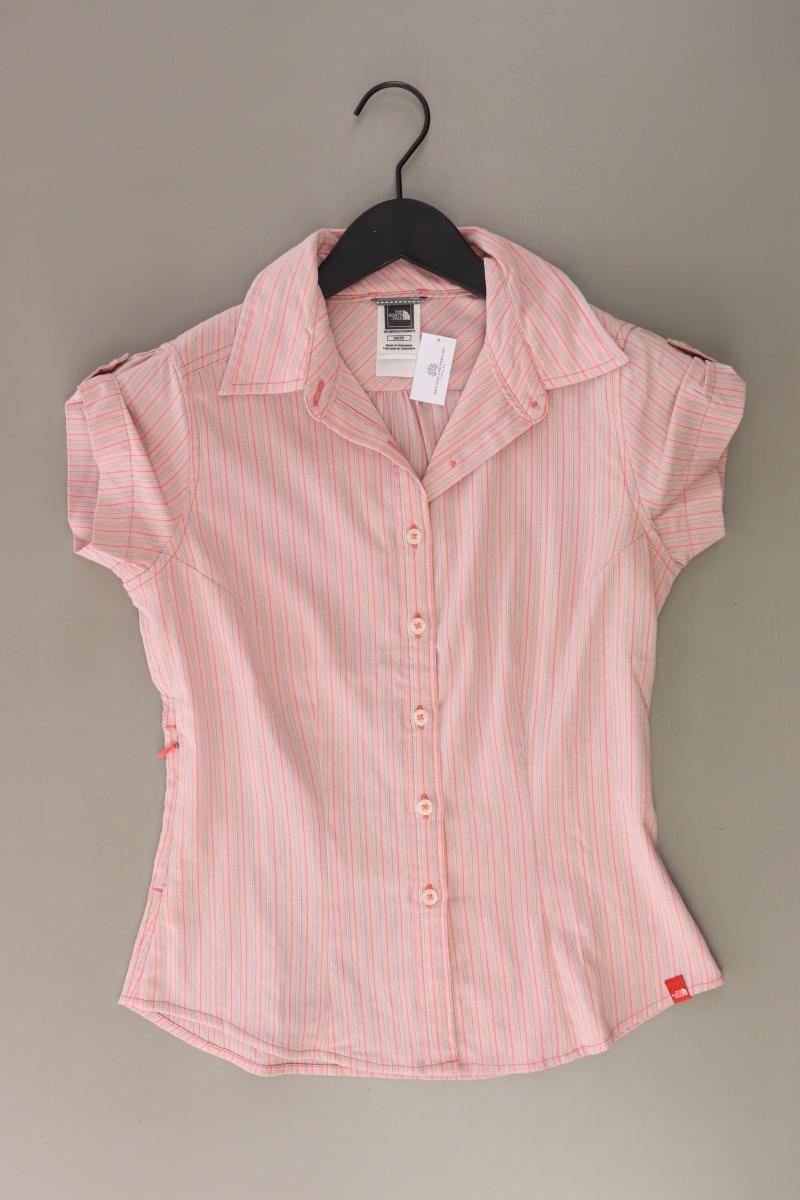 The North Face Kurzarmbluse Gr. XS gestreift Vintage rosa aus Polyester