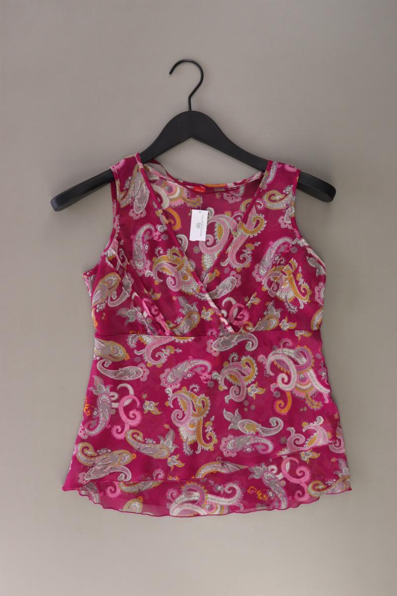 s.Oliver Y2K Vintage Top Gr. 34 mit Paisleymuster lila aus Polyester
