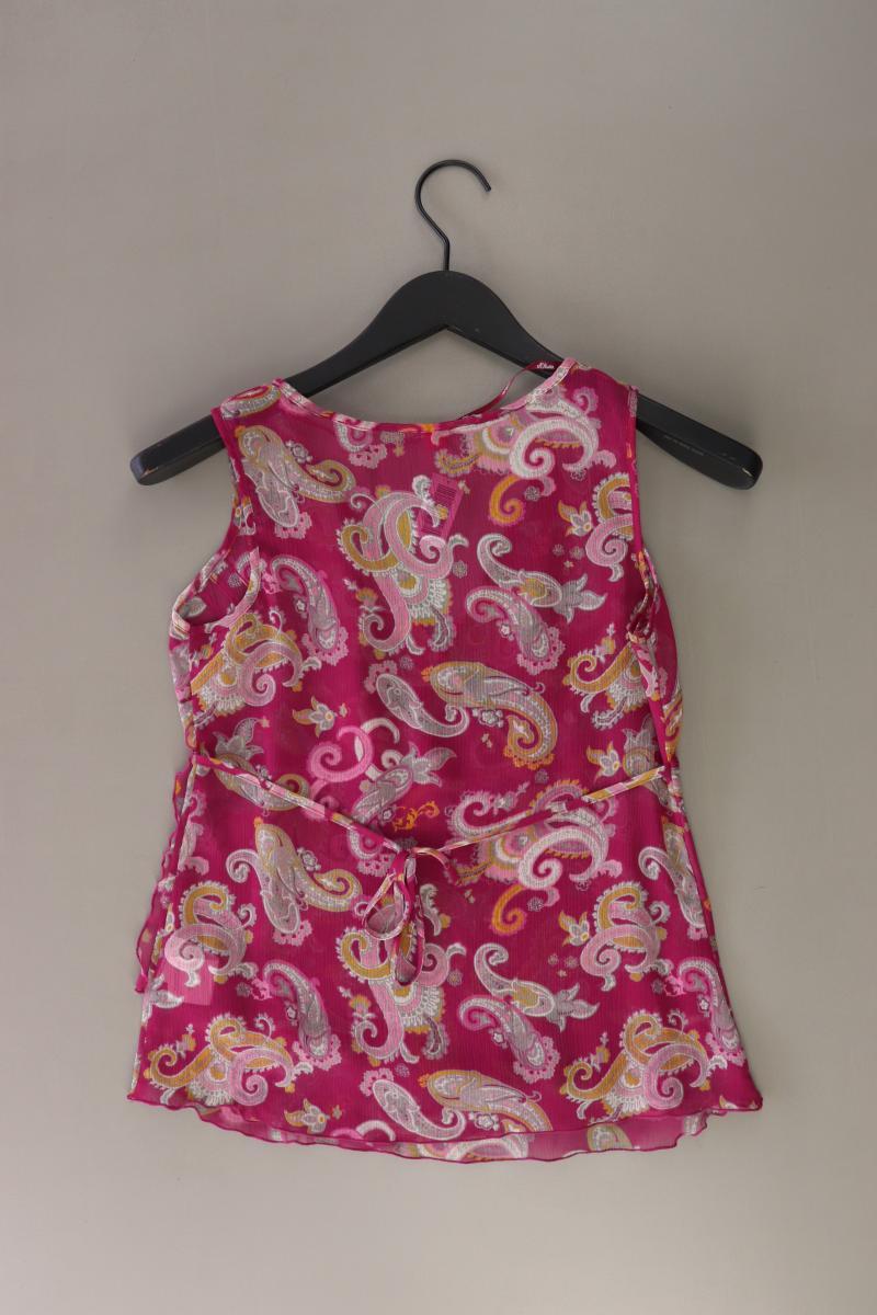 s.Oliver Y2K Vintage Top Gr. 34 mit Paisleymuster lila aus Polyester
