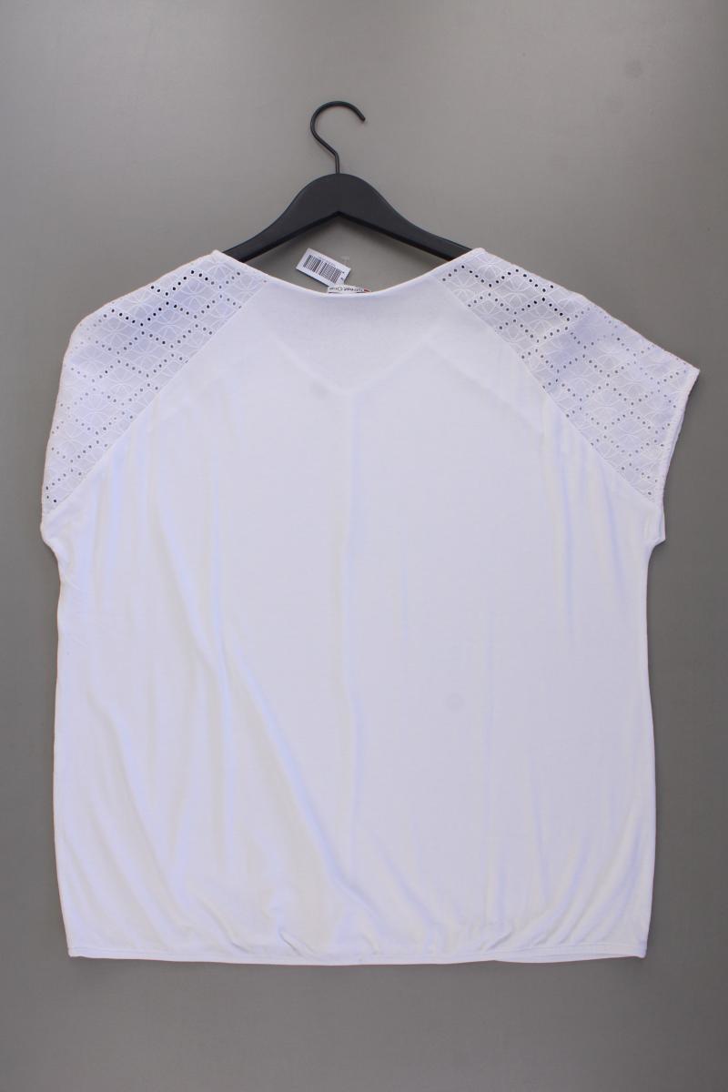 Street One T-Shirt Gr. 46 Kurzarm weiß