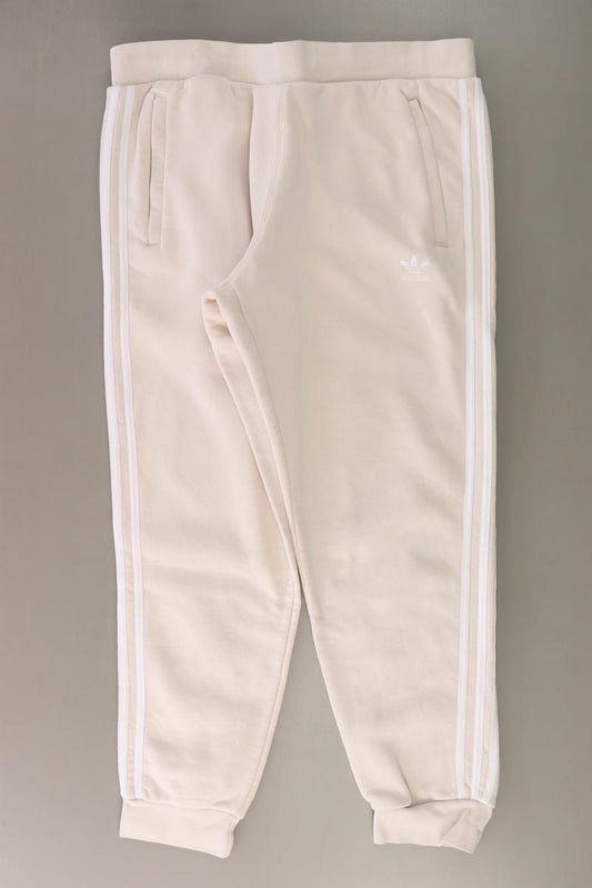 Adidas Jogginghose für Herren Gr. XL creme aus Baumwolle