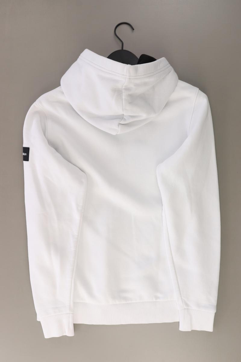 Calvin Klein Hoodie für Herren Gr. M weiß aus Baumwolle