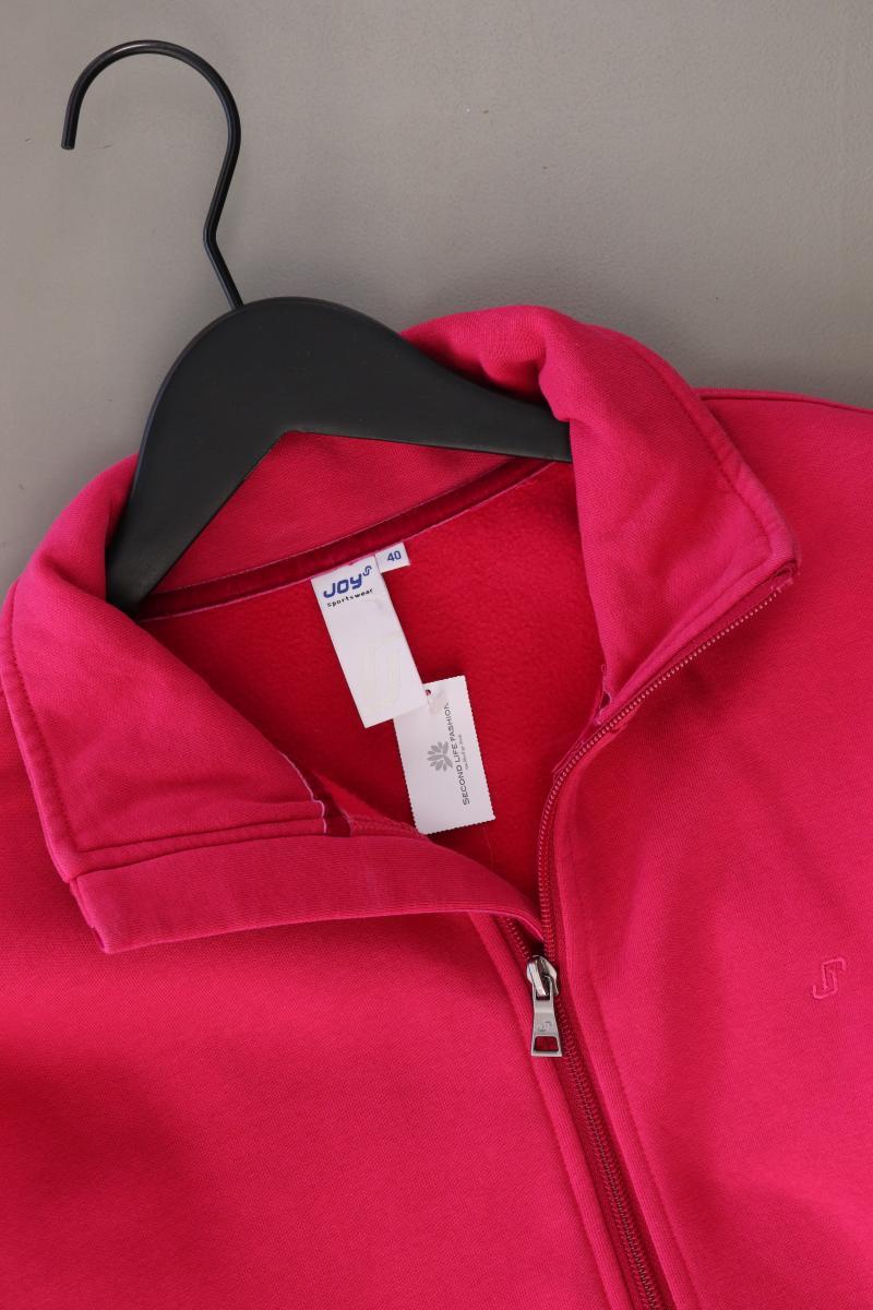 JOY Regular Cardigan Gr. 40 Langarm pink aus Baumwolle