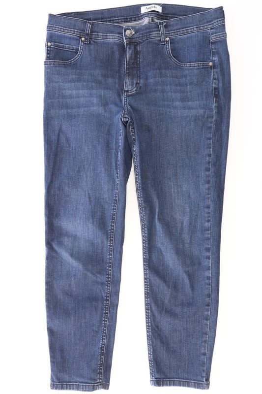Angels Straight Jeans Gr. 42 blau aus Baumwolle