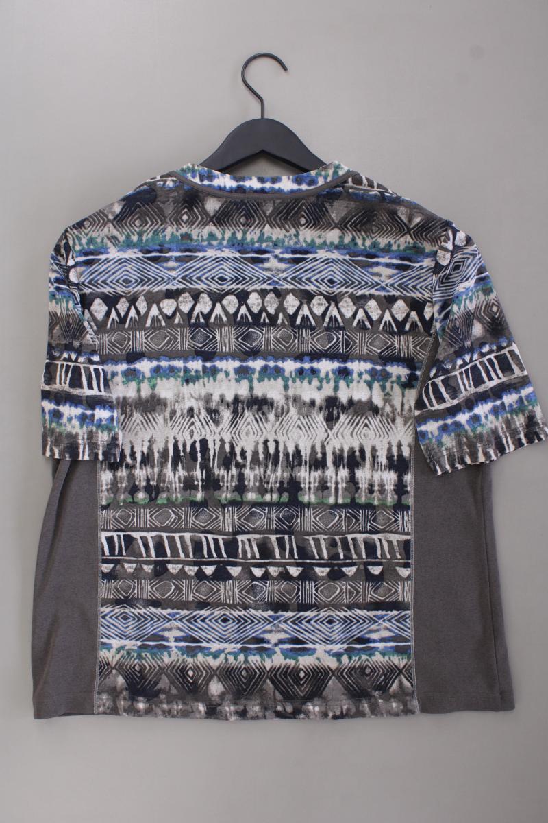 Gerry Weber Printshirt Gr. 46 Kurzarm olivgrün