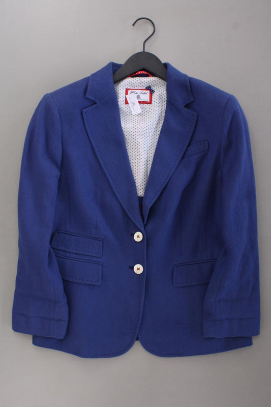 White Label Rofa Fashion Group Classic Blazer Gr. 42 blau aus Baumwolle