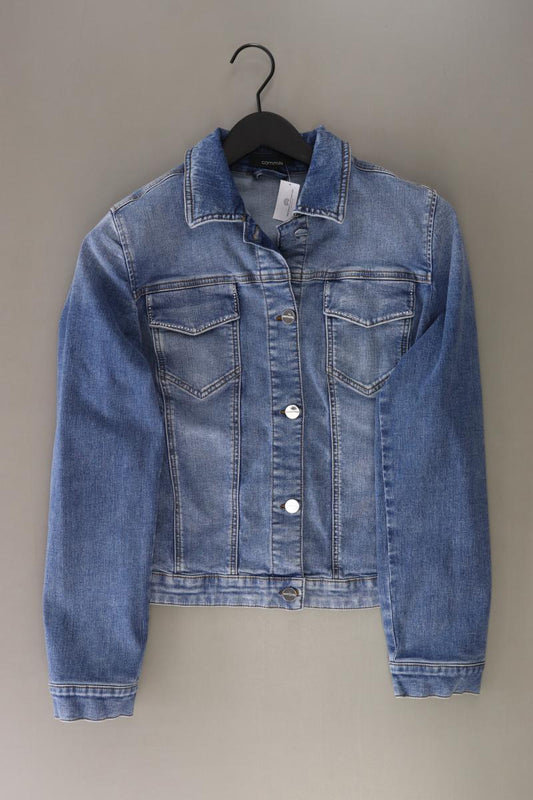 comma, Jeansjacke Gr. 42 blau aus Baumwolle