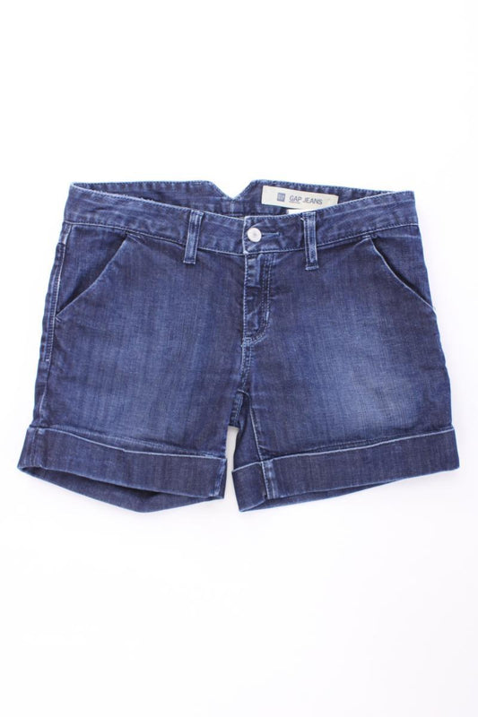 GAP Jeansshorts Gr. 36 blau aus Baumwolle