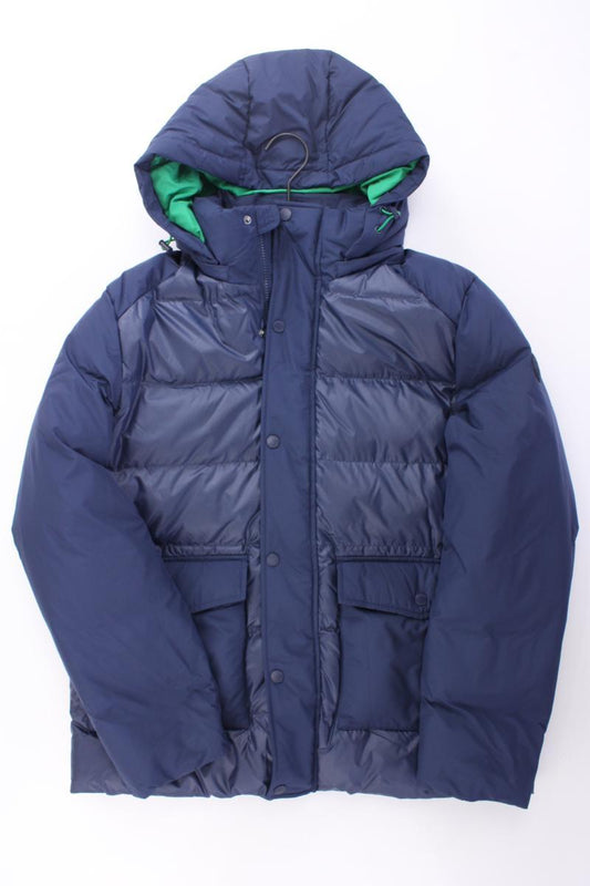 STRANDFEIN Winterjacke für Herren Gr. 50 blau aus Polyester