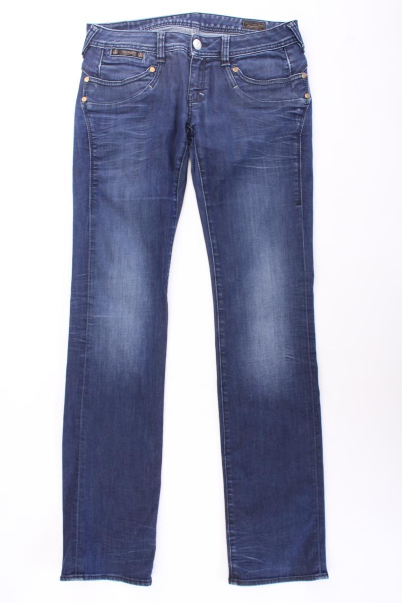 Herrlicher Straight Jeans Gr. W28/L34 blau aus Baumwolle