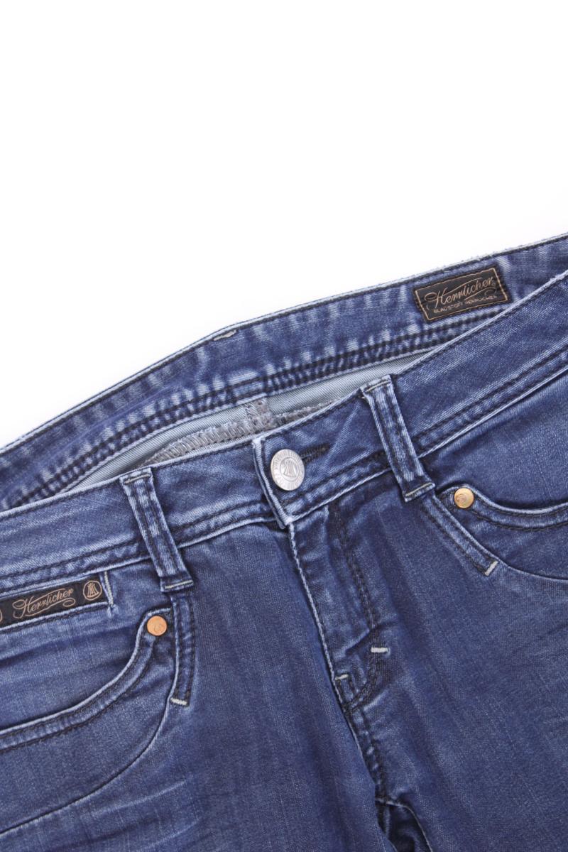 Herrlicher Straight Jeans Gr. W28/L34 blau aus Baumwolle