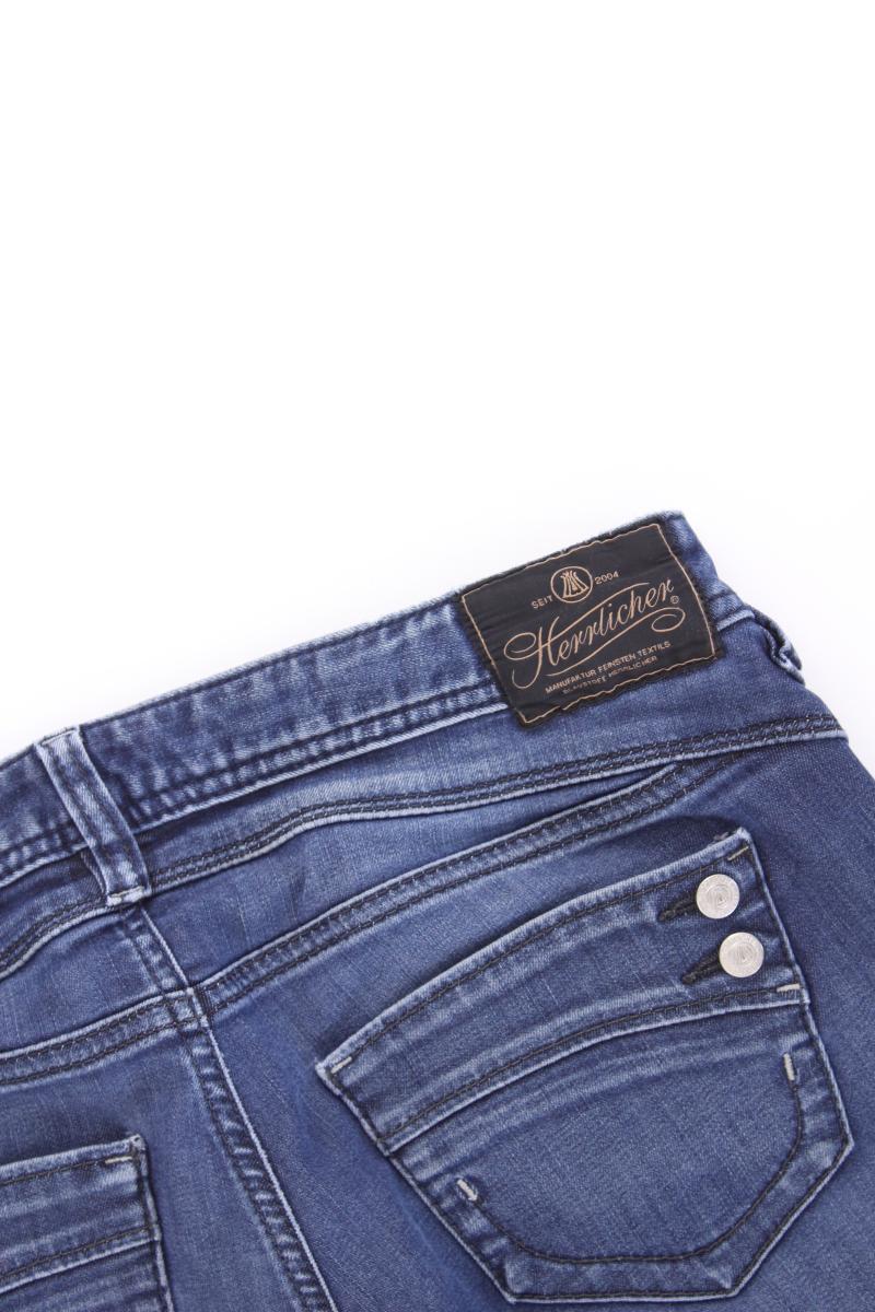 Herrlicher Straight Jeans Gr. W28/L34 blau aus Baumwolle