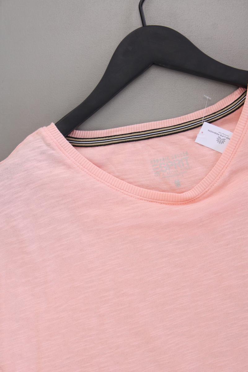 Esprit T-Shirt Gr. M Kurzarm rosa