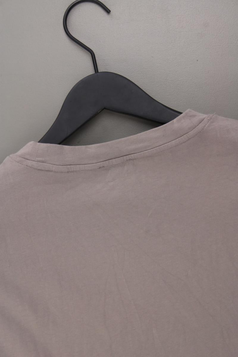 Esprit Shirt taupe Gr. XL Kurzarm grau aus Baumwolle