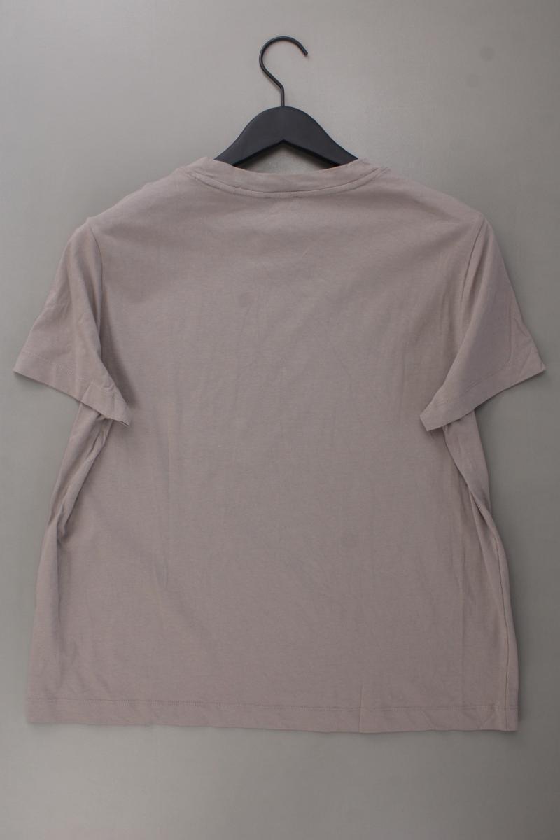 Esprit Shirt taupe Gr. XL Kurzarm grau aus Baumwolle