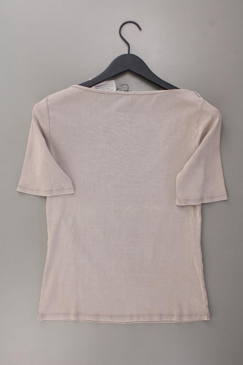 Zara T-Shirt Gr. XL neu mit Etikett Kurzarm creme aus Baumwolle