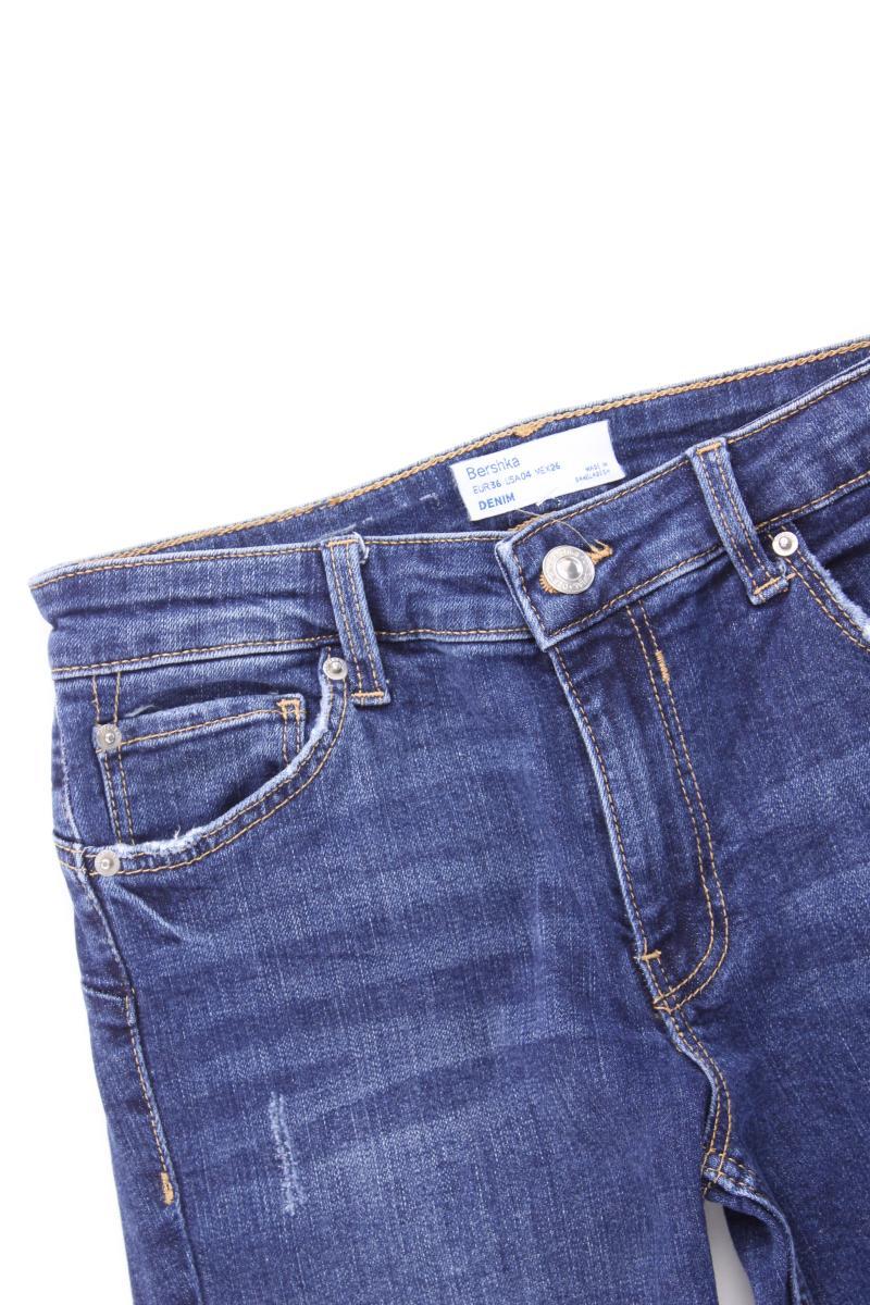Bershka Skinny Jeans Gr. 36 blau
