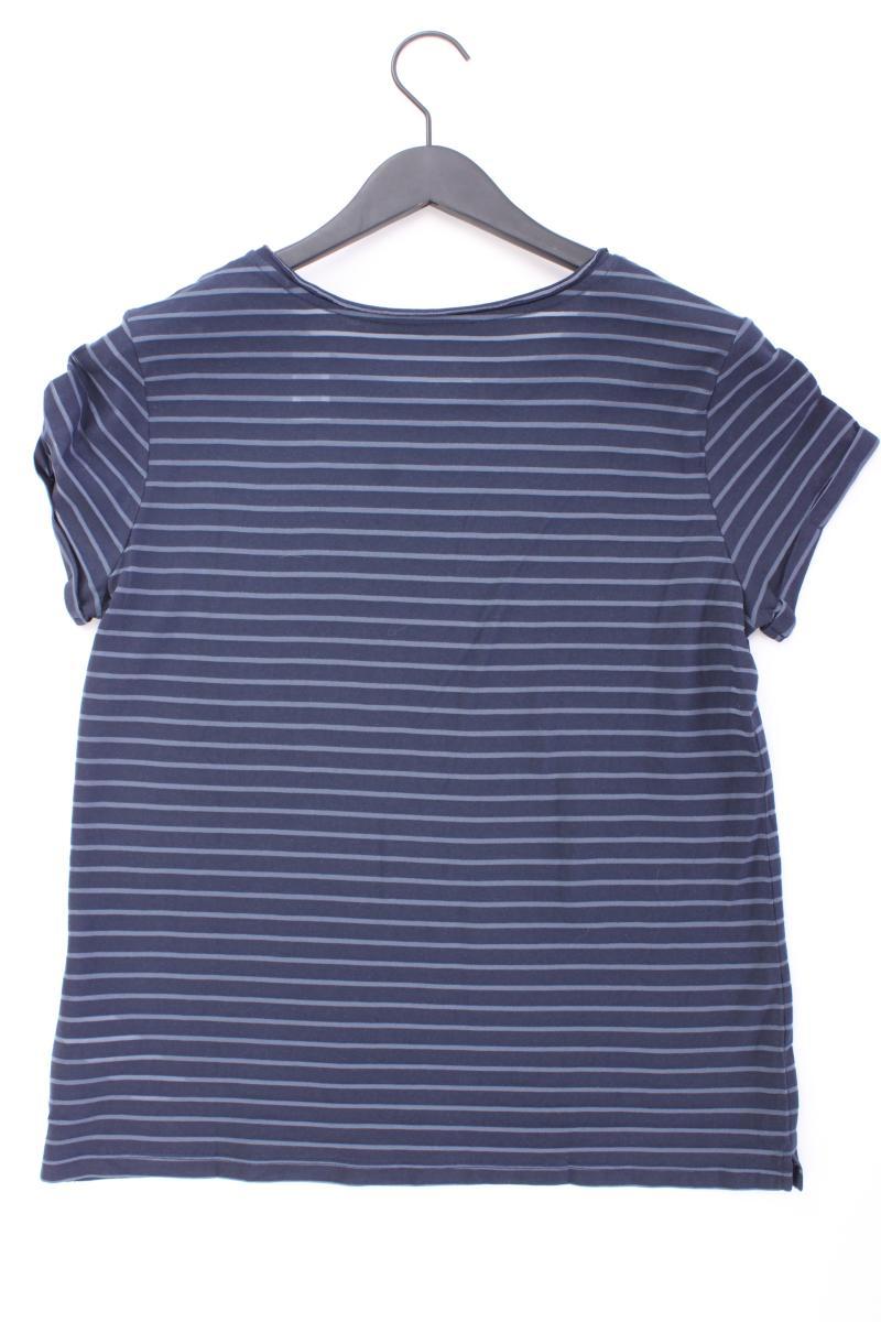 edc by Esprit Ringelshirt Gr. XL gestreift Kurzarm blau aus Baumwolle