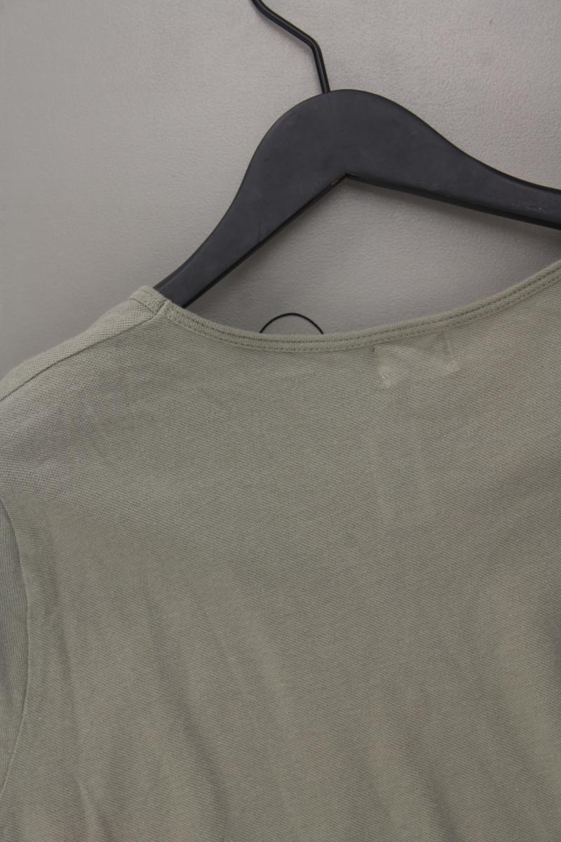 TRF Zara T-Shirt Gr. M Kurzarm olivgrün aus Baumwolle