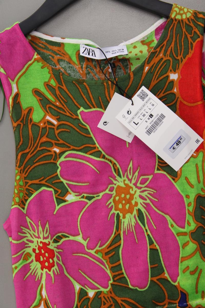Zara Maxikleid Gr. L mit Blumenmuster neu mit Etikett Neupreis: 49,95€! Ärmellos