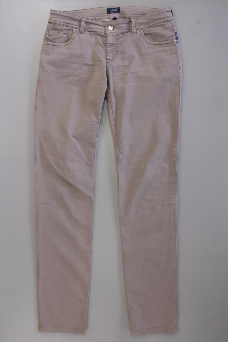 Armani Jeans Hose Gr. W31 braun aus Baumwolle