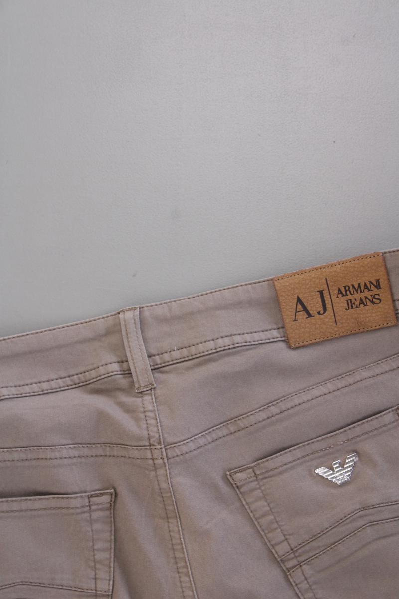 Armani Jeans Hose Gr. W31 braun aus Baumwolle