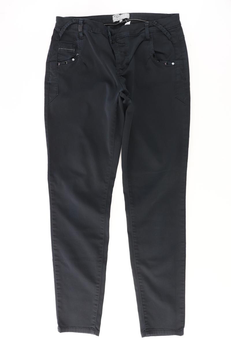 Pulz Jeans Straight Jeans Gr. 40 schwarz aus Baumwolle